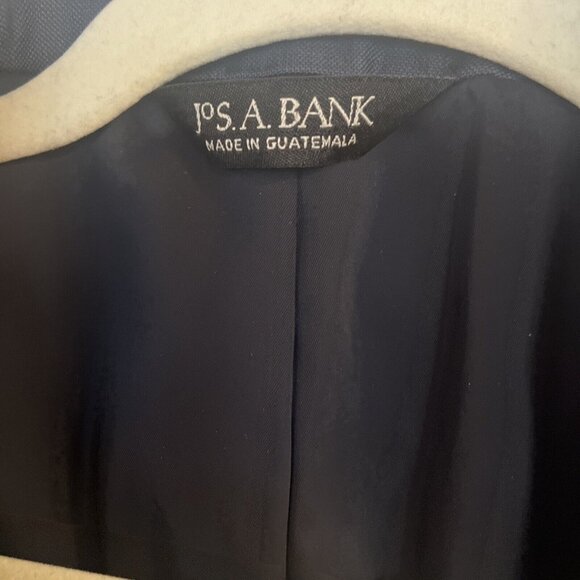 Jos. A. Bank Travelers Collection Tailored Fit Wool Blue Gray Blazer Jacket 38S - Picture 3 of 15